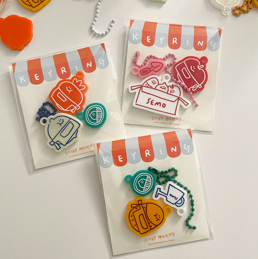 ｜second morning｜ SEMO Market DIY Keyring