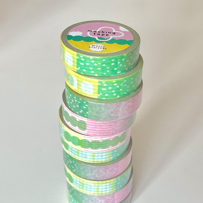 ｜greenyeveryday｜ Spring Masking Tape