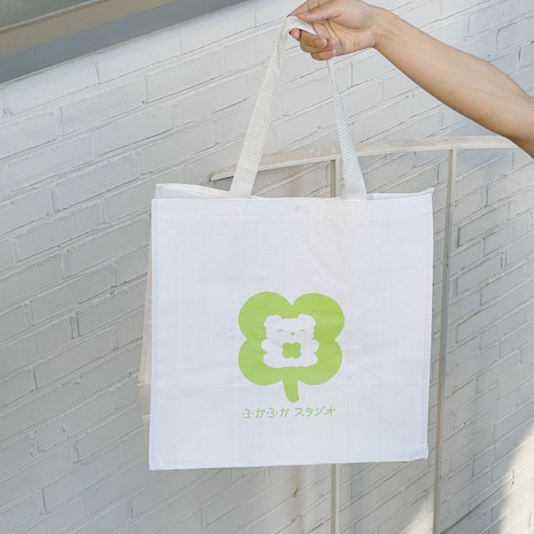 ｜HOOKKA HOOKKA STUDIO｜ Clover Muu Shopping Bag