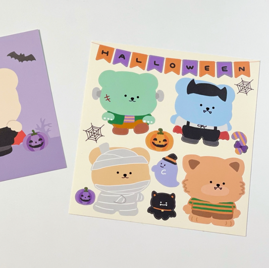 ｜BAMTOREE｜ Halloween Removable Stickers
