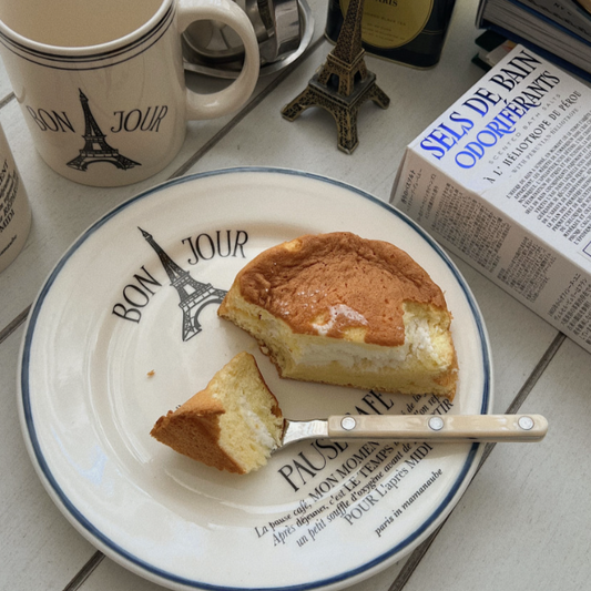 ｜MAMANAUBE｜ Pause café Lettering Plate 20cm