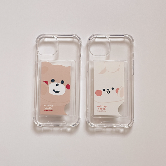 ｜malling booth｜ BeBe Hato Card Jelly Phone Case