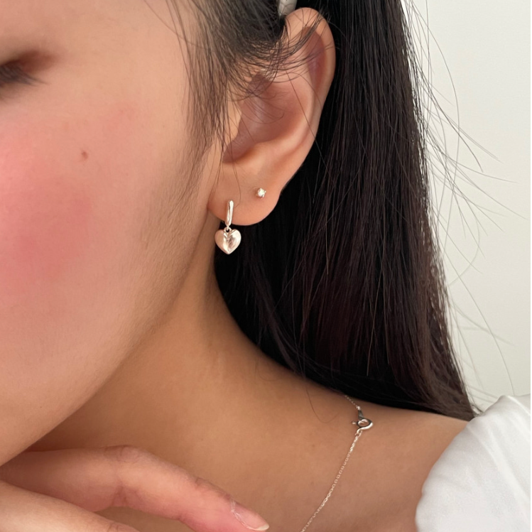 ｜DUNGEUREON｜ Simon Heart Piercings