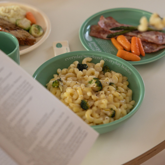 ｜momur｜ ｜weekend 4｜ Holiday Bowl (Green Ivory)