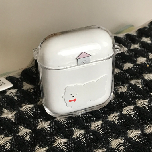｜two paw yard.｜ Little Fluffy Airpods Case