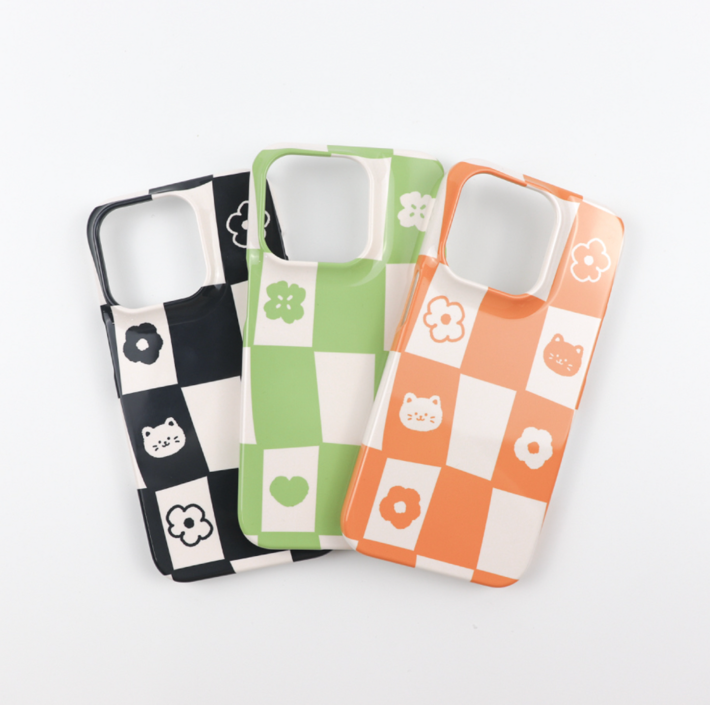 ｜TETEUM｜ CHECKER BOARD CASE