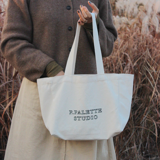 ｜p.palette｜ P.palette Logo Bag