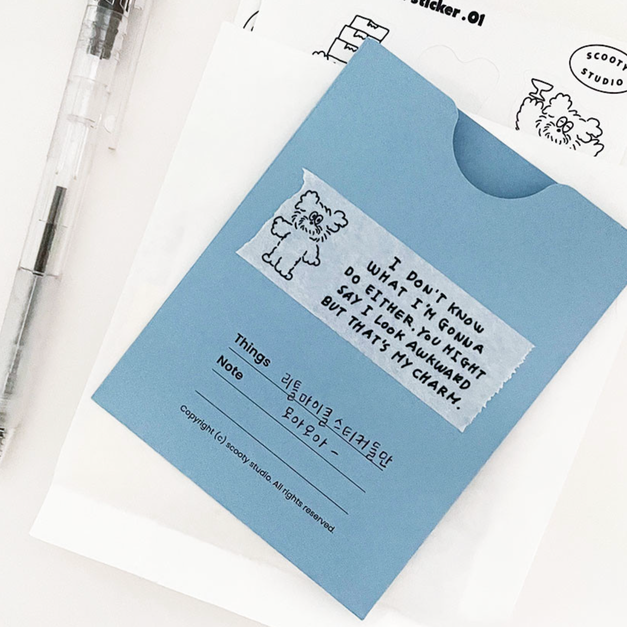 ｜Scooty Studio｜ Big Michael Big Masking Tape