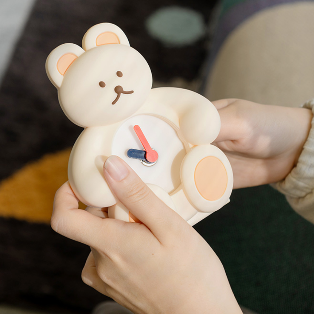 ｜DONATDONAT｜ Bear Silicone Table Clock