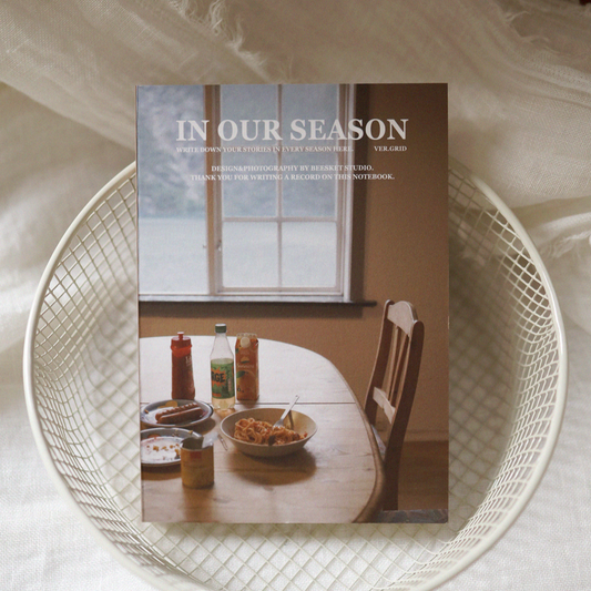 ｜BEESKET STUDIO｜ Season Notebook - Morning Meal (Grid)