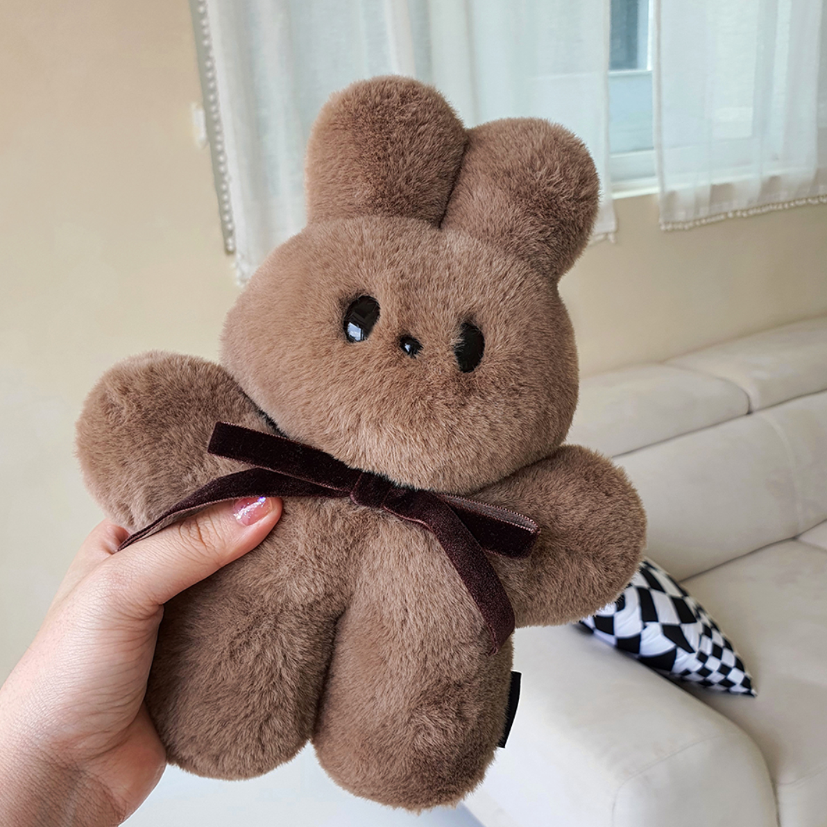 ｜BBIBIT｜ Bunny Dung Dung Handmade Doll (Brown)