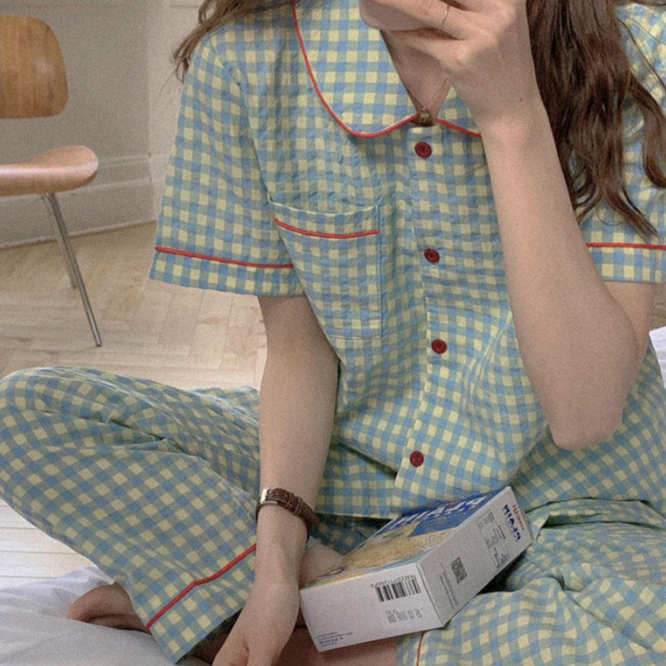 ｜leon bleu｜ Mont Cotton Homewear Set