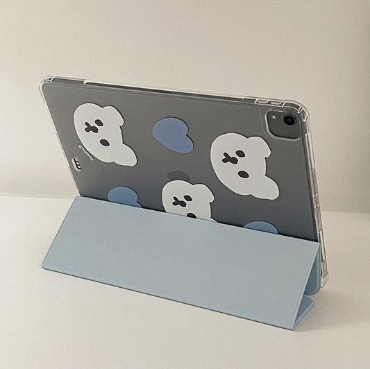 ｜MAZZZZY｜ Muffin Heart Ipad Case (Sky)