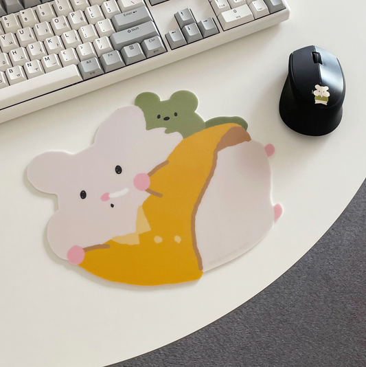 ｜collector mumu｜ Fly Hamster Mouse Pad