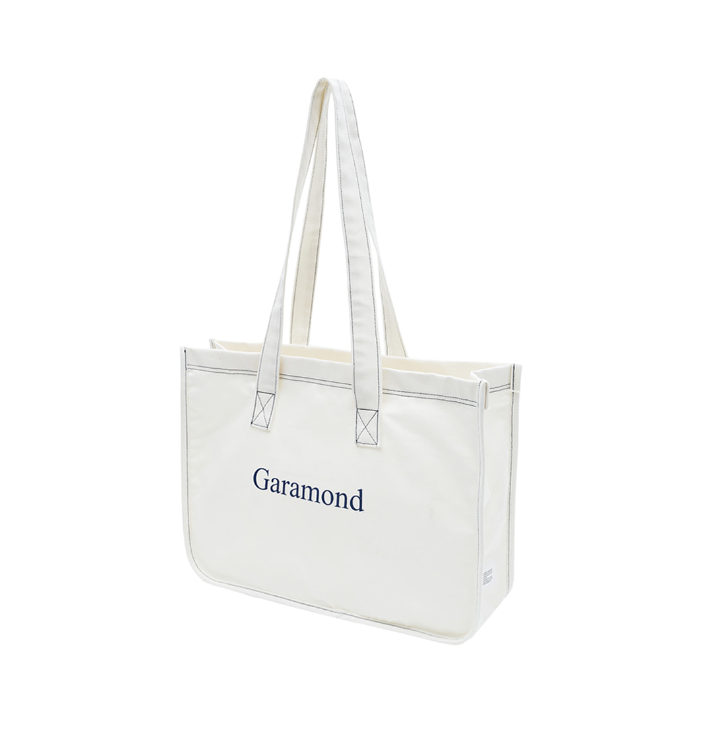 ｜untidy｜ Rounding Stitch Bag Ivory