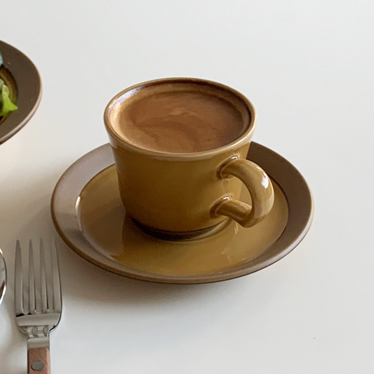 ｜SINON SHOP｜ Koyo Honey Amber Coffee Cup Set