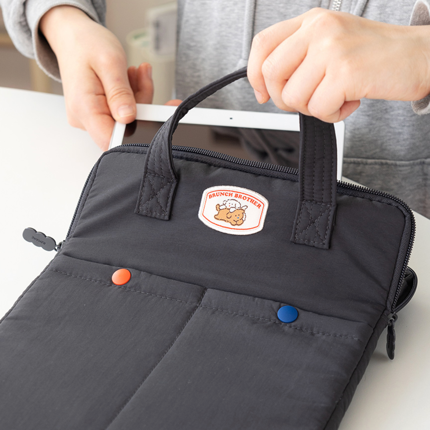 ｜Brunch Brother｜ 11" Poodle iPad Pouch