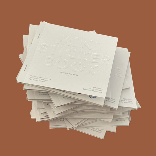 ｜Malgrecela｜ Mini Sticker Book 01