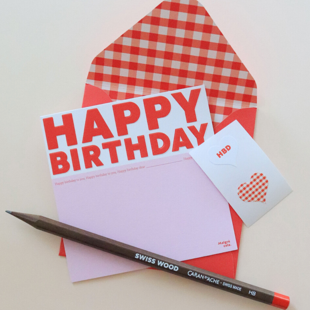 ｜Malgrecela｜ Birthday Card SET