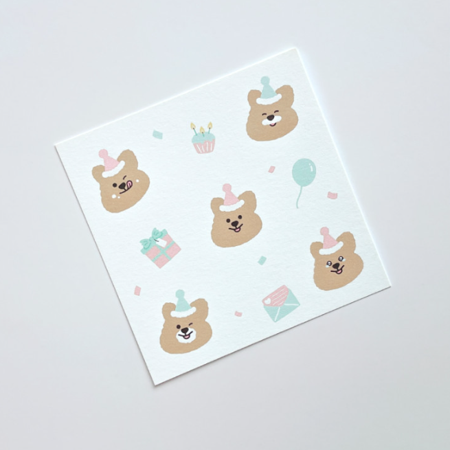 ｜YOUNG FOREST｜ Birthday Party Quokka Postcard