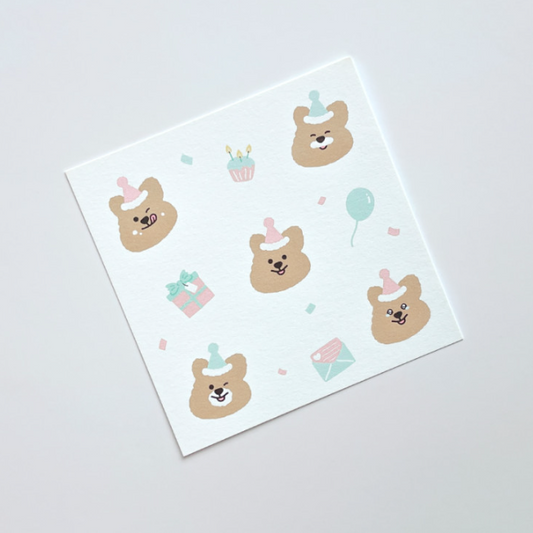 ｜YOUNG FOREST｜ Birthday Party Quokka Postcard