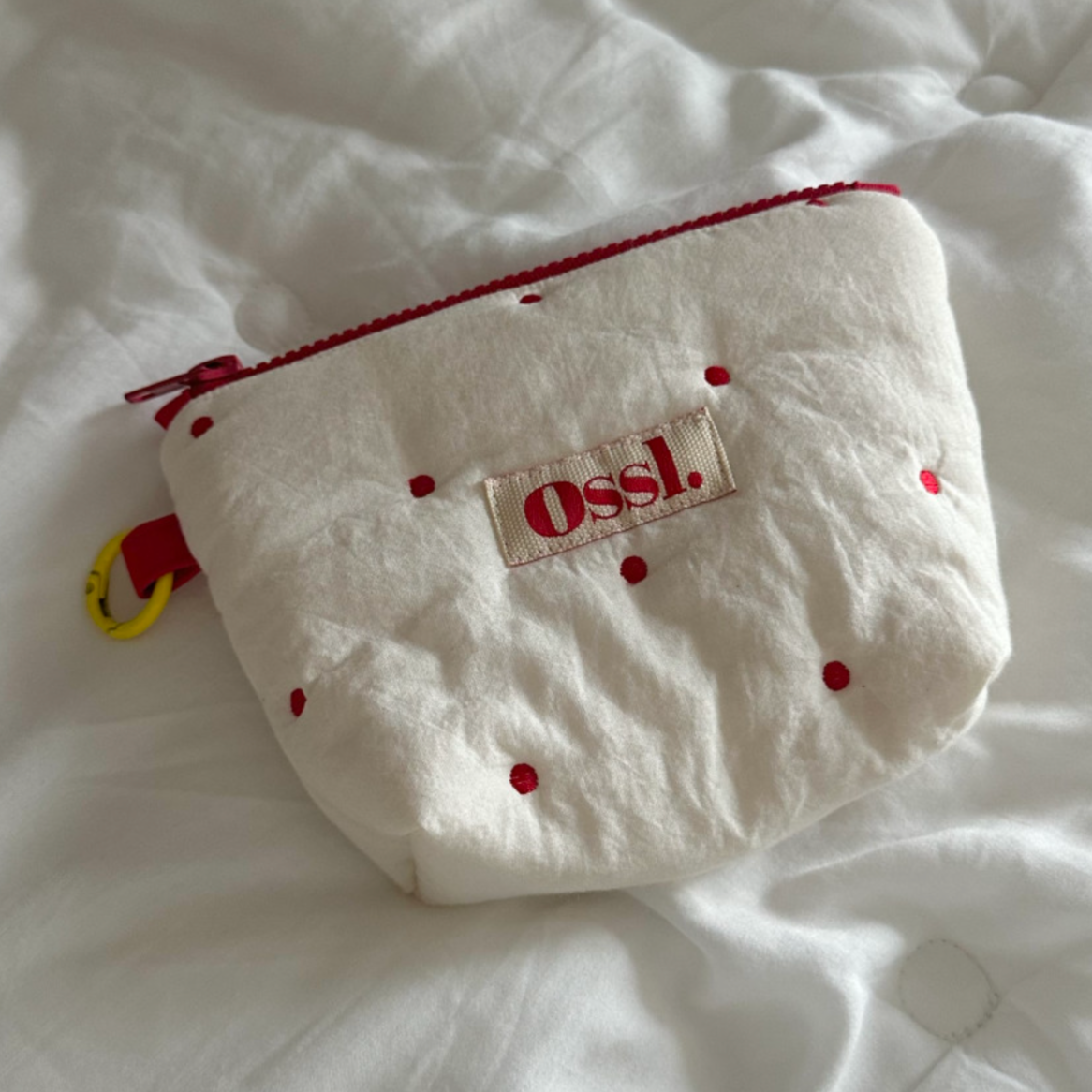 ｜Ossl｜ Ossl Handmade Red Mini Pouch