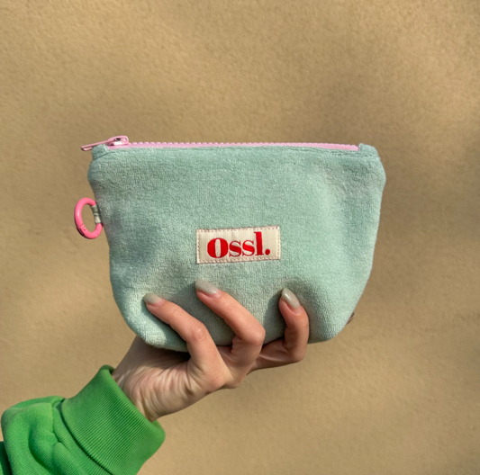 ｜Ossl｜ Ossl Handmade Mint Terry Pouch