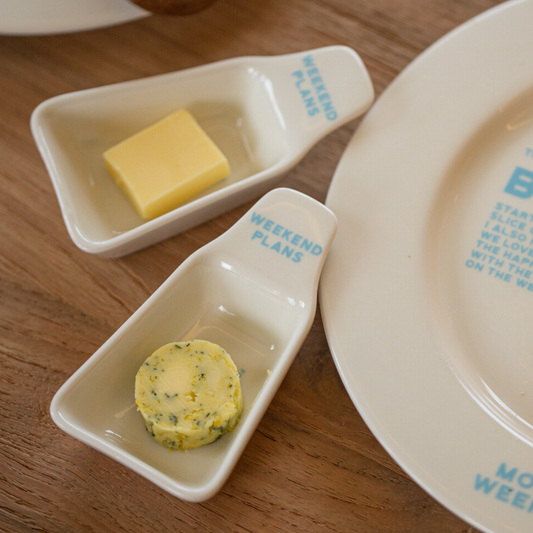 ｜momur｜ ｜Weekend 5｜ Butter Bowl (Ivory)