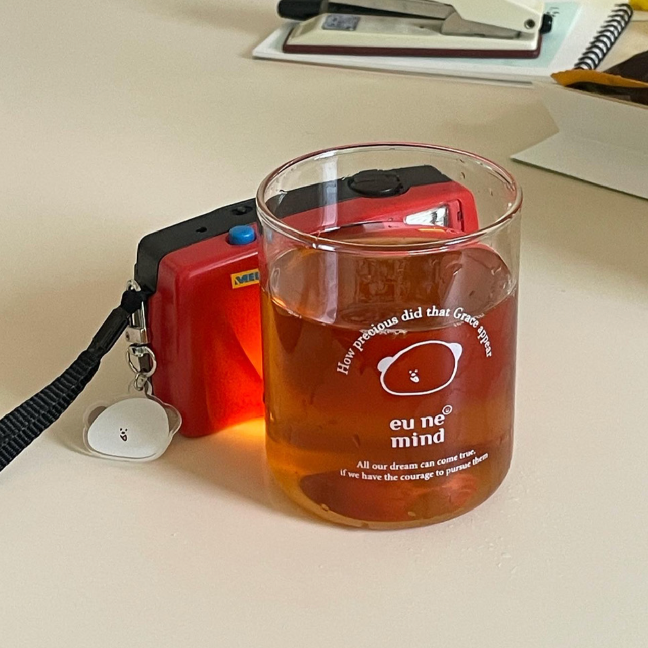 ｜eune mind｜ Atori Heat Resistant Glass 425ml