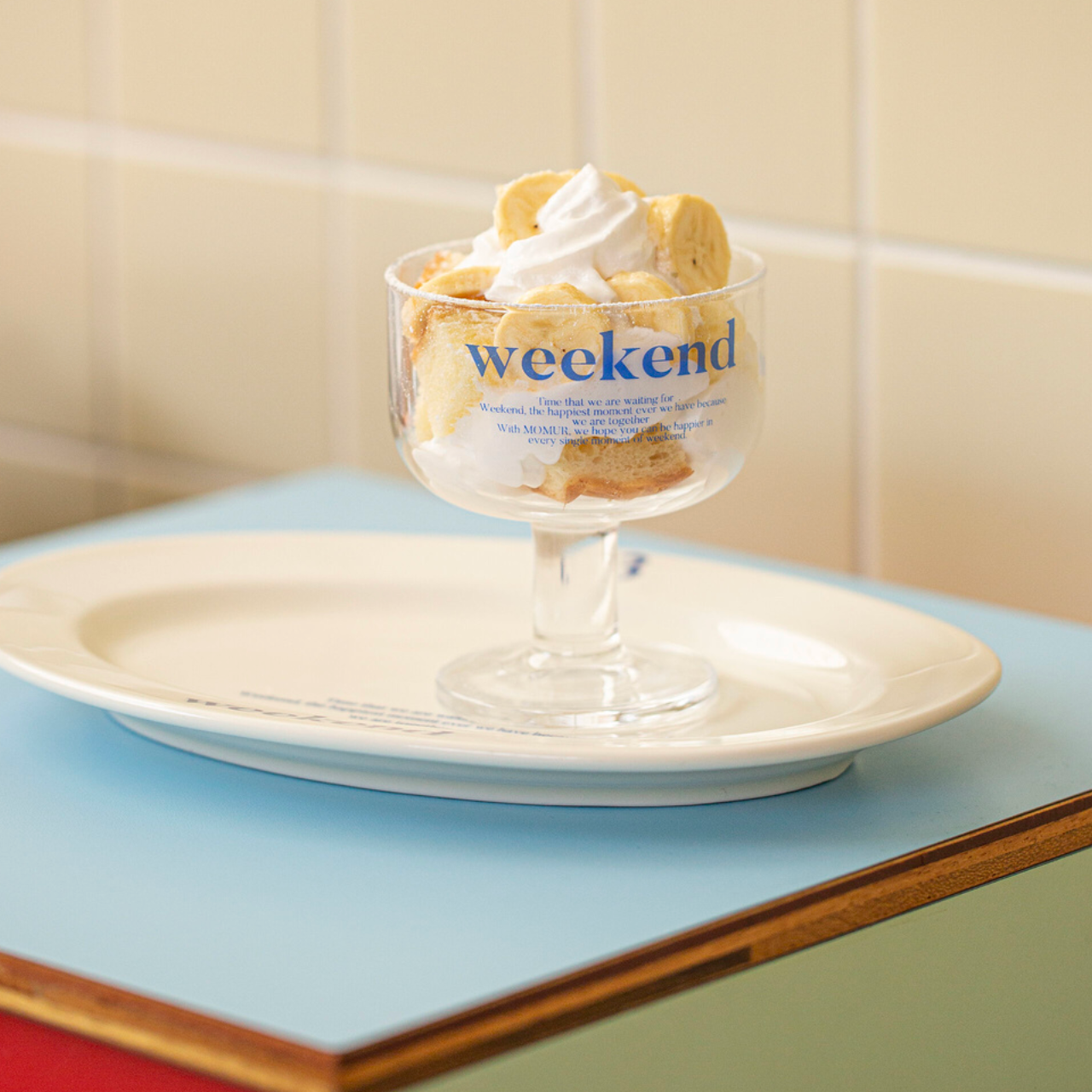 ｜momur｜ Weekend Glass (Blue)