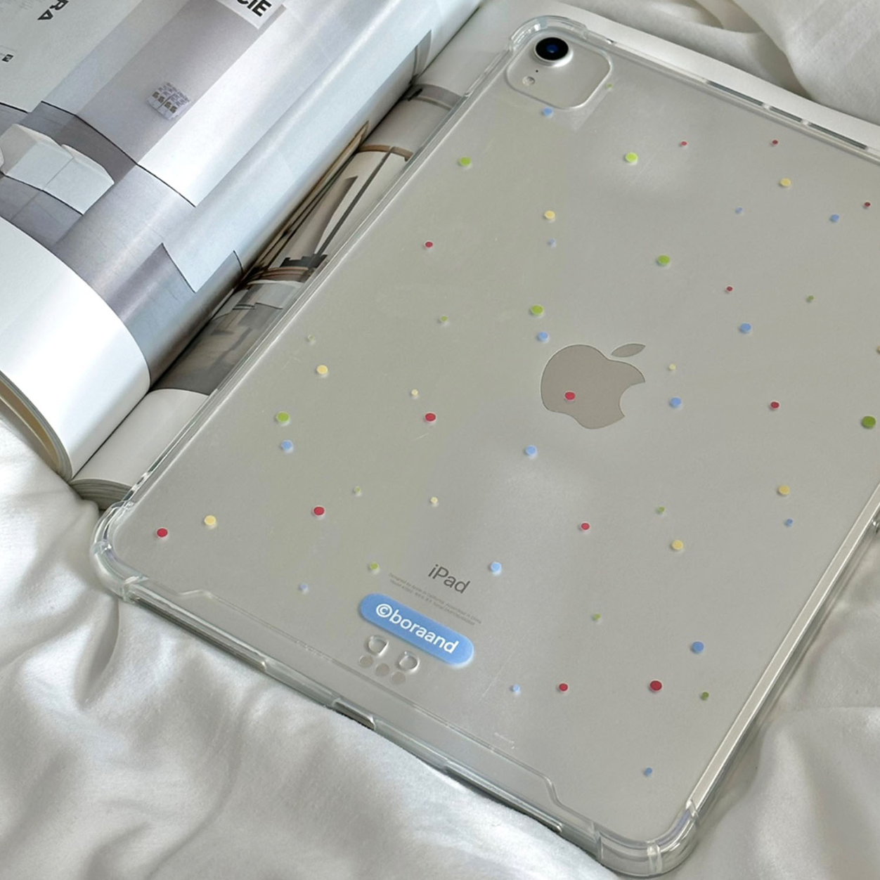 ｜bora and｜ Sparkle  Ipad Case (Jelly Hard)