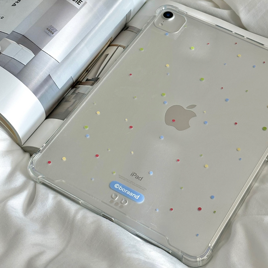 ｜bora and｜ Sparkle  Ipad Case (Jelly Hard)