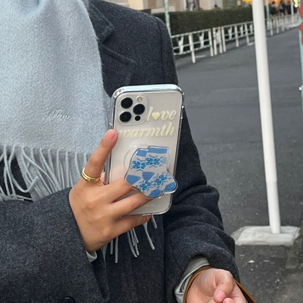 ｜TML｜ LOVE&WARMTH Jelly Hard Case
