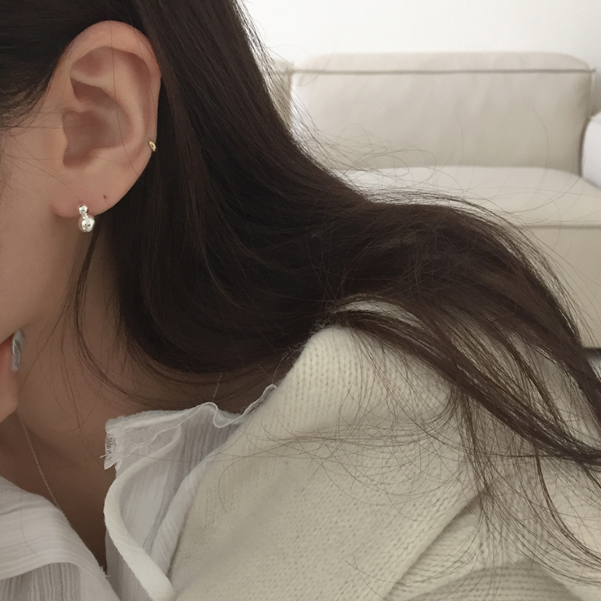 ｜moat｜ Ditto Earring (Silver925)