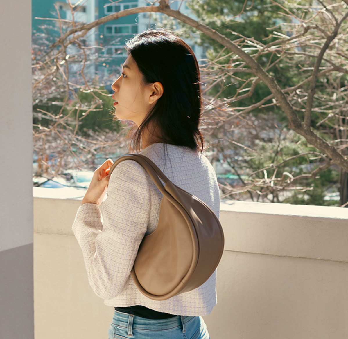｜ithinkso｜ Tulip Near Bag (4colours)