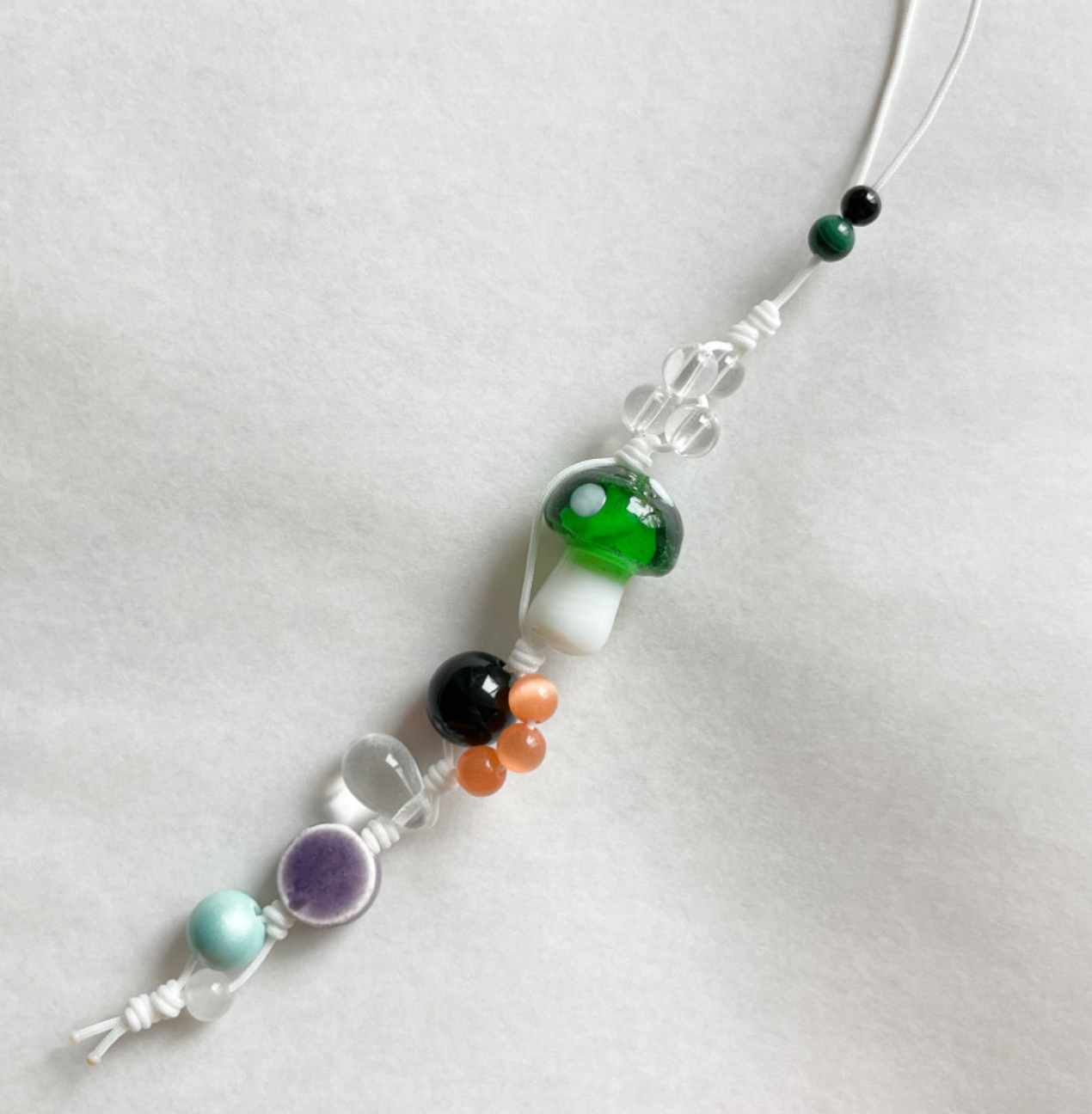 ｜mOzi｜ Green Mushroom Keyring