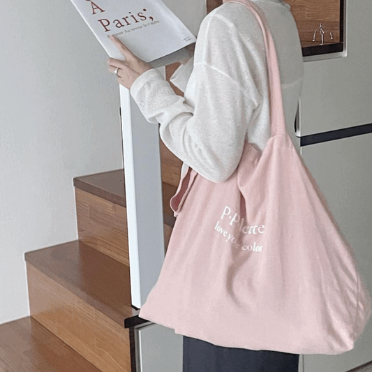 ｜p.palette｜ Natural Linen Bag (4colors)