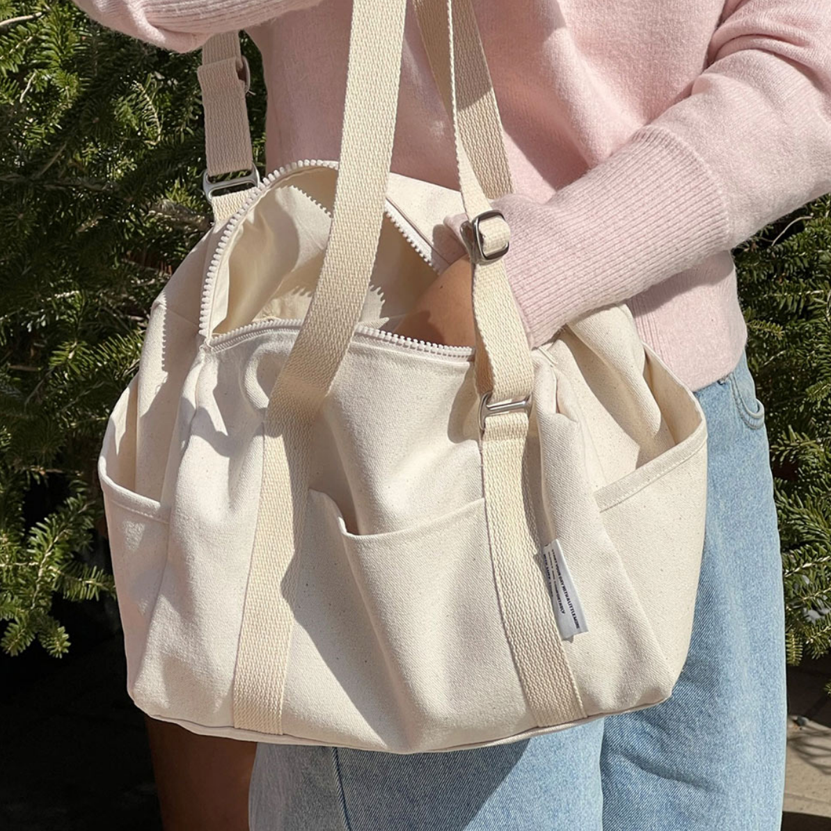 ｜luff｜ Duffle Bag (Small) - Ivory