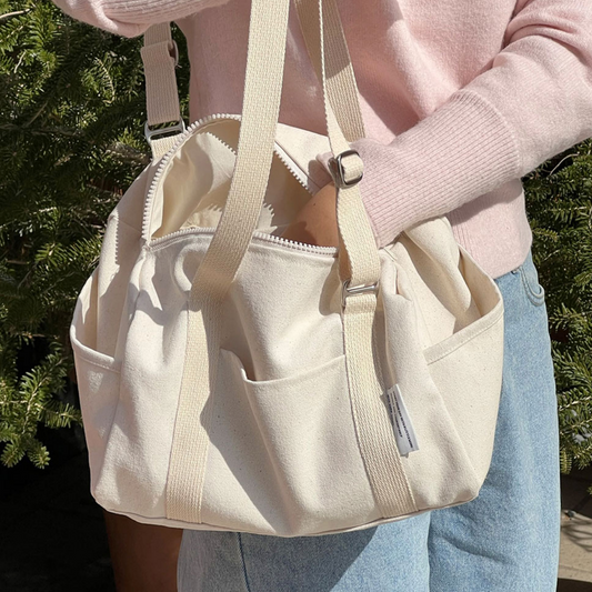 ｜luff｜ Duffle Bag (Small) - Ivory