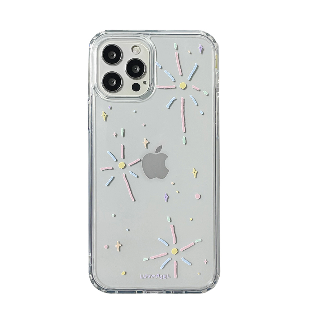 ｜LUVMASEL｜ Firework Jelly Hard Case