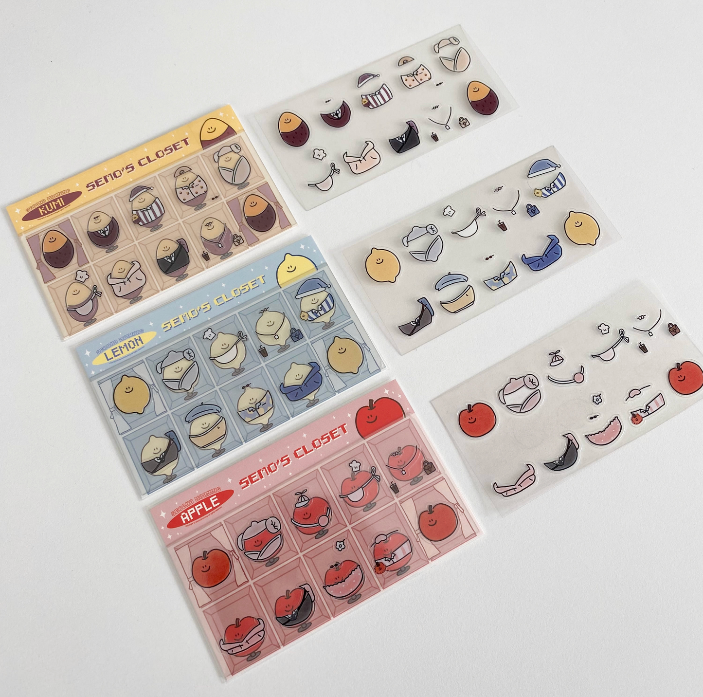 ｜second morning｜ Semo's Closet Sticker