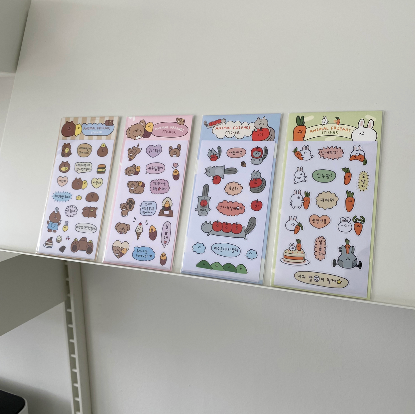 ｜second morning｜ Semo Animal Friends Sticker