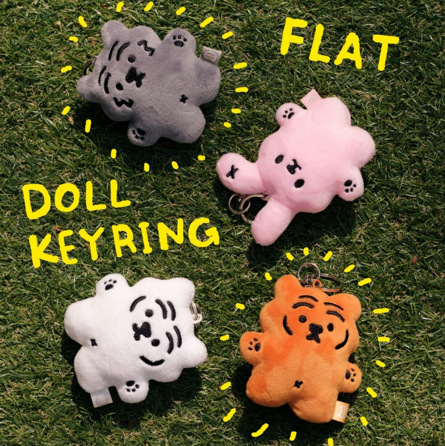 ｜MUZIK TIGER｜ Tiger Doll Keyring