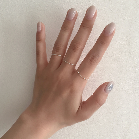 ｜moat｜ Bow Ring (silver925)