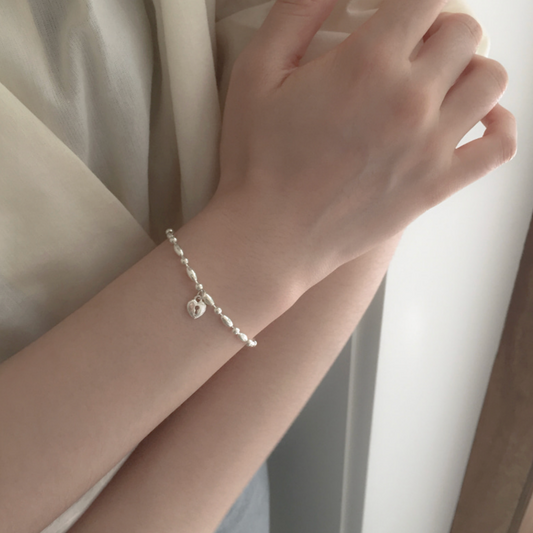 ｜moat｜ Silver Brush Bracelet