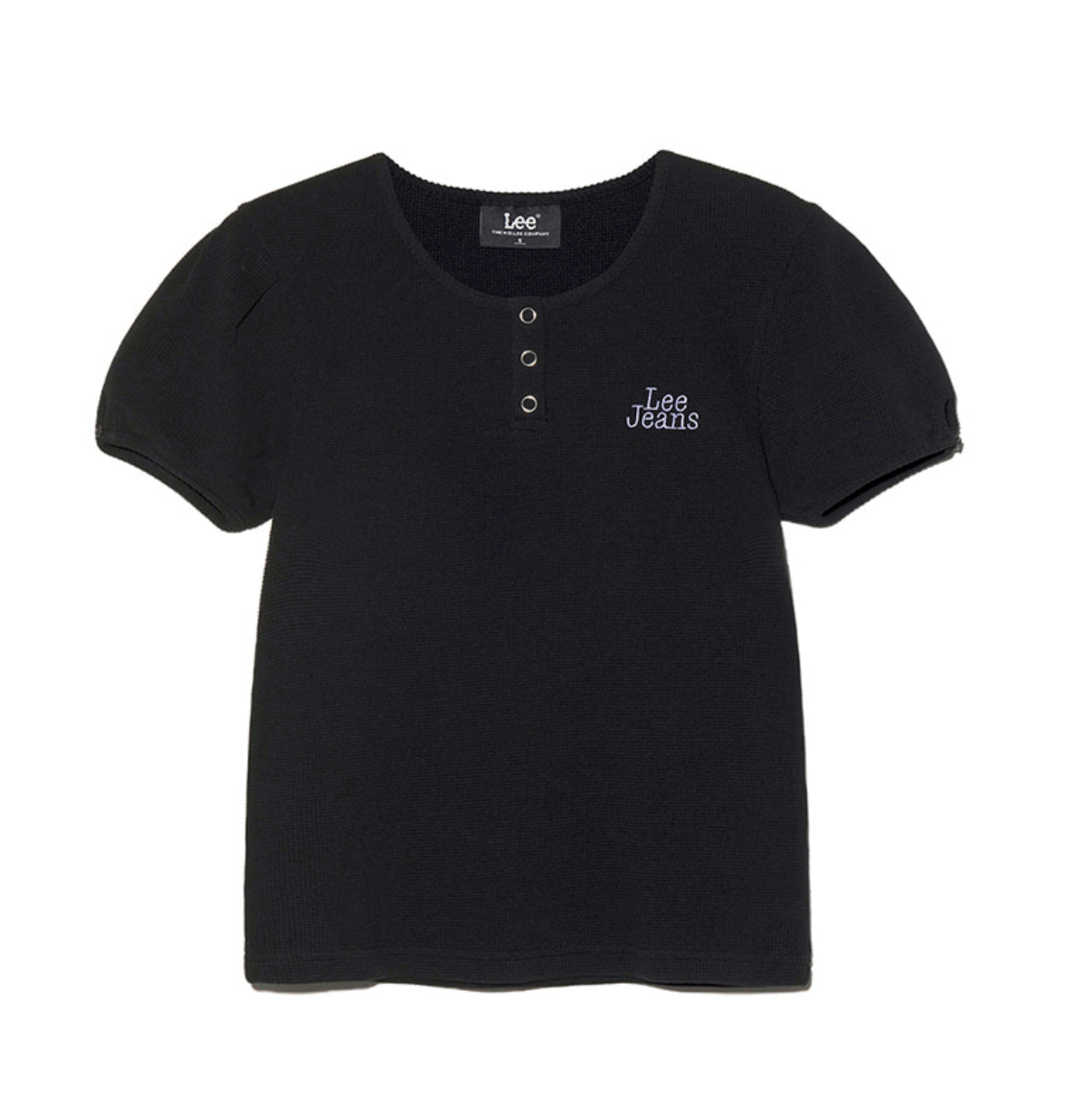 ｜LEE｜ Waffle Henry Neck T-shirt (3colours)