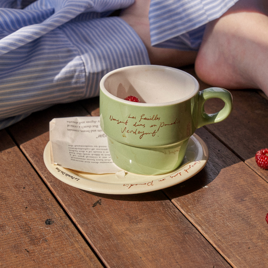 ｜HOTEL PARIS CHILL｜ Le Paradis Saucer (Lemon Sorbet)