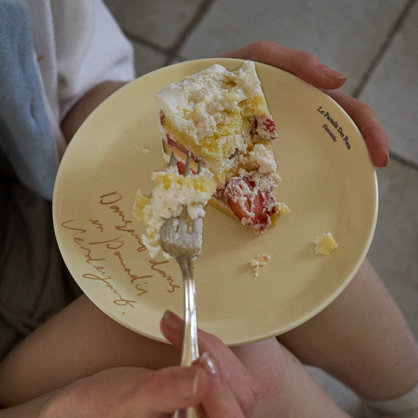 ｜HOTEL PARIS CHILL｜ Le Paradis Plate (Lemon Sorbet)