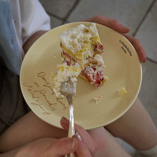 ｜HOTEL PARIS CHILL｜ Le Paradis Plate (Lemon Sorbet)