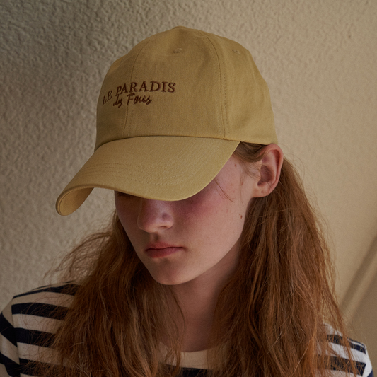 ｜HOTEL PARIS CHILL｜ Le Paradis Baseball Cap (Vanilla)